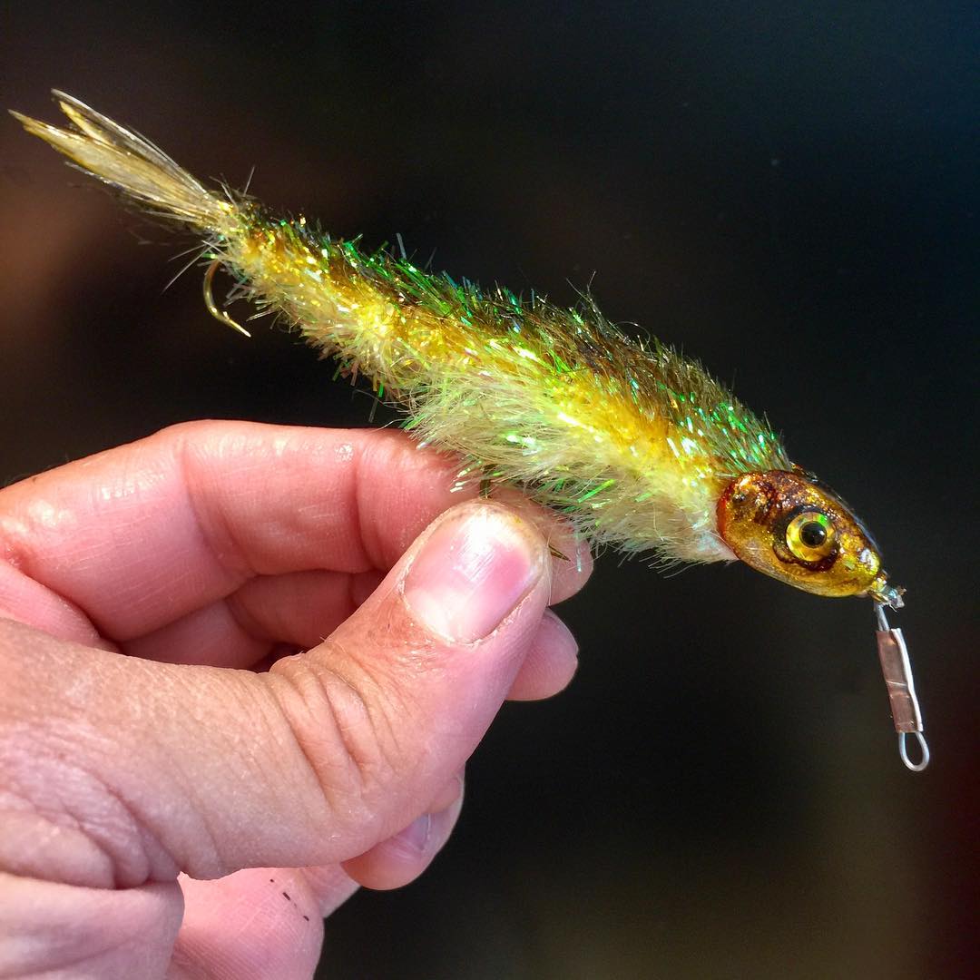 Zipstick Streamers in ACTION - Drop Jaw Flies